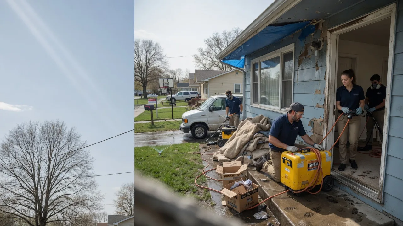 Basement Flood Cleanup in Bay City, MI near me